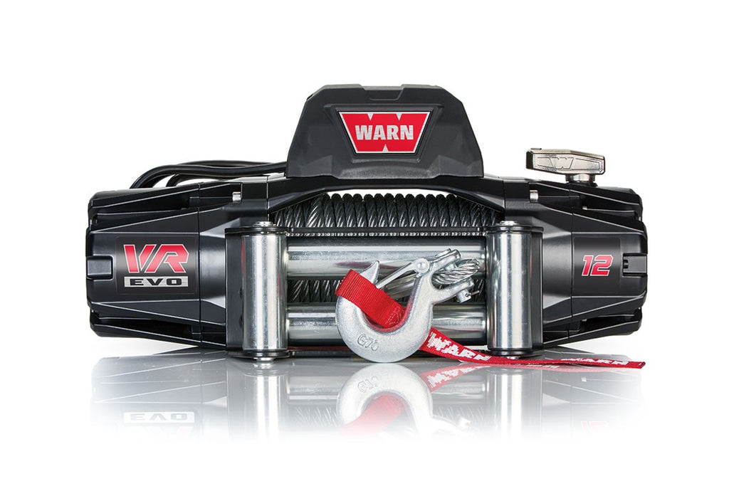 WarnVR EVO 12 Winch 12000# Wire Rope