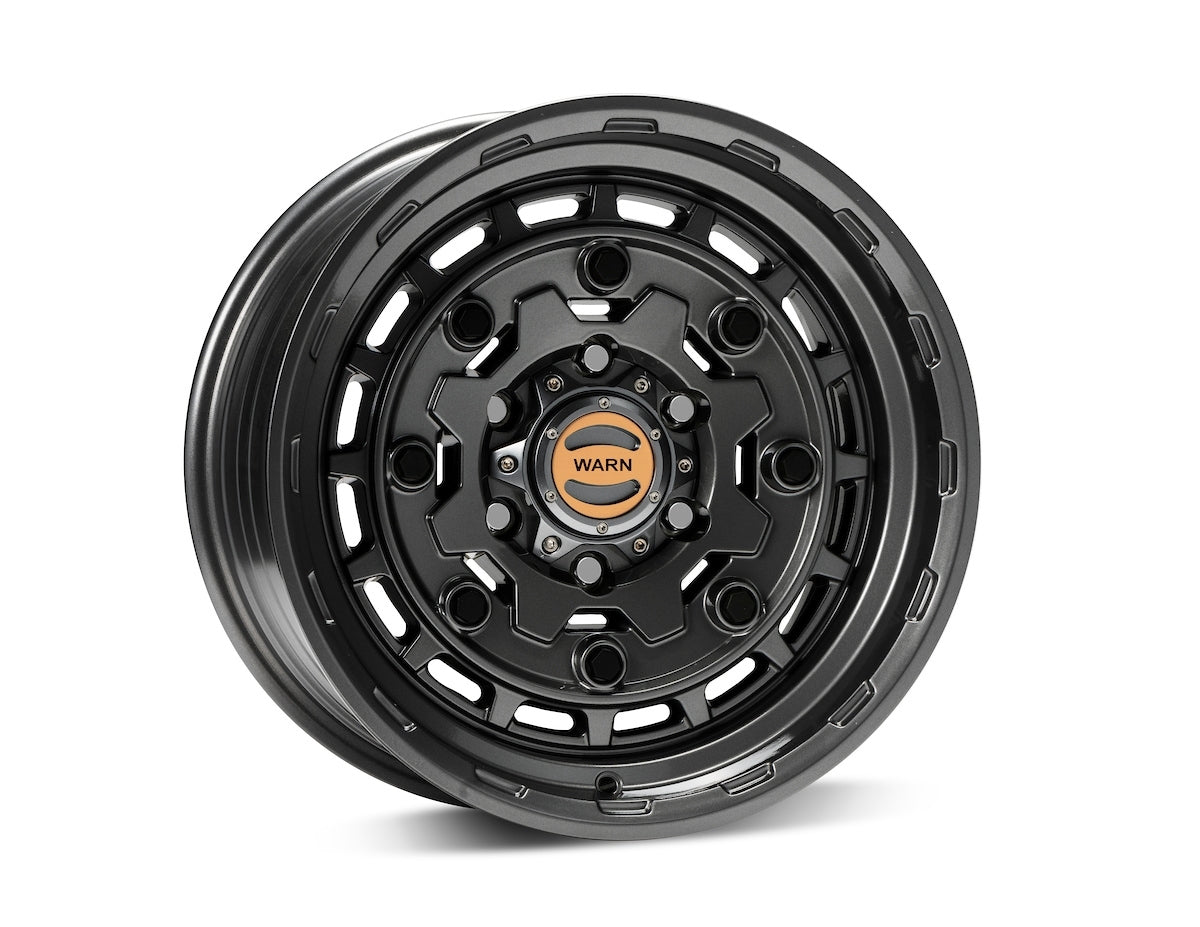 Warn Wheel 17x8.5 Jackhammer Black 6x5.5/6x139.7mm