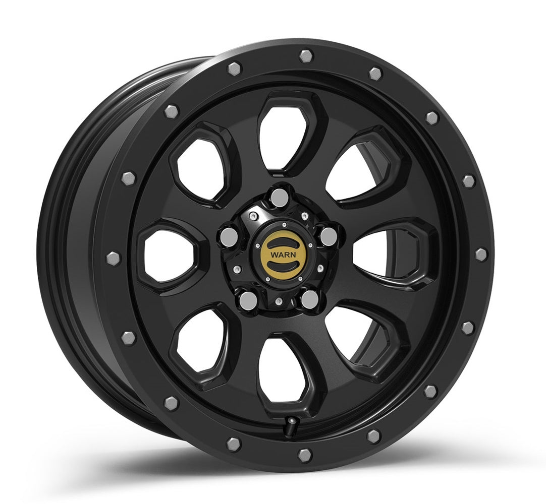 Warn Wheel 17x8.5 Moonsault Black 5x5 (5x127mm)