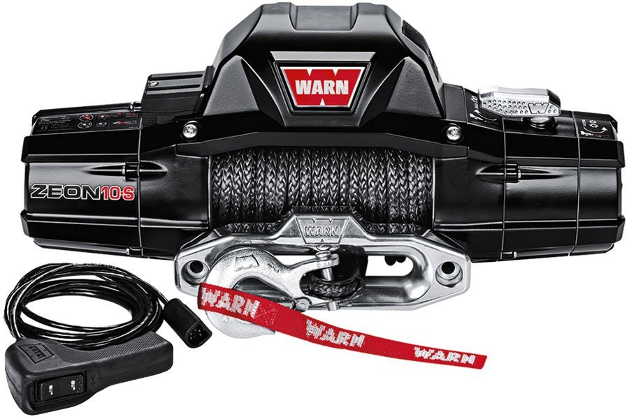 WarnZeon 10-S 10000lb Winch w/Synthetic Rope