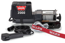 Cargar imagen en el visor de la galería, WarnDC2000 Winch 2000lb w/Hawse Fairlead