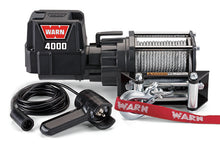 Load image into Gallery viewer, WarnDC4000 Winch 4000lb w/Roller Fairlead