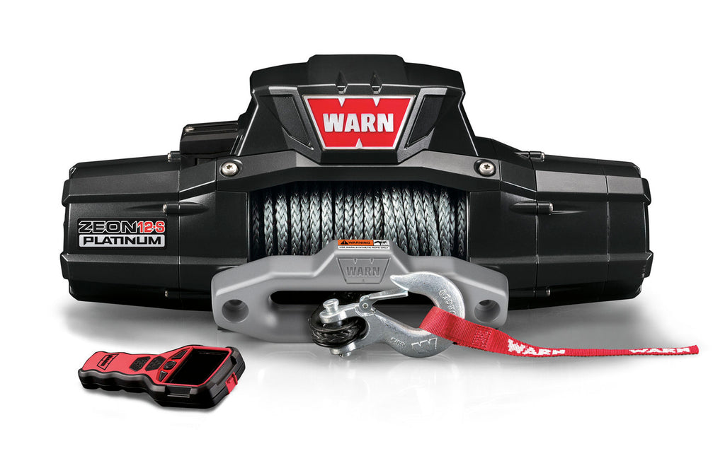 WarnZeon 12-S 12000lb Winch w/Synthetic Rope