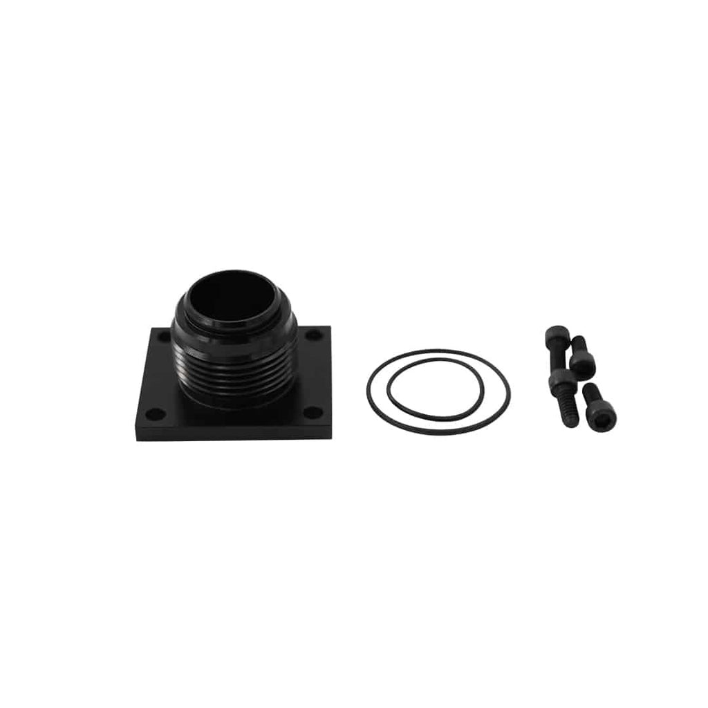 Waterman Racing Components Adapter Inlet -16 for WRC Pumps Black