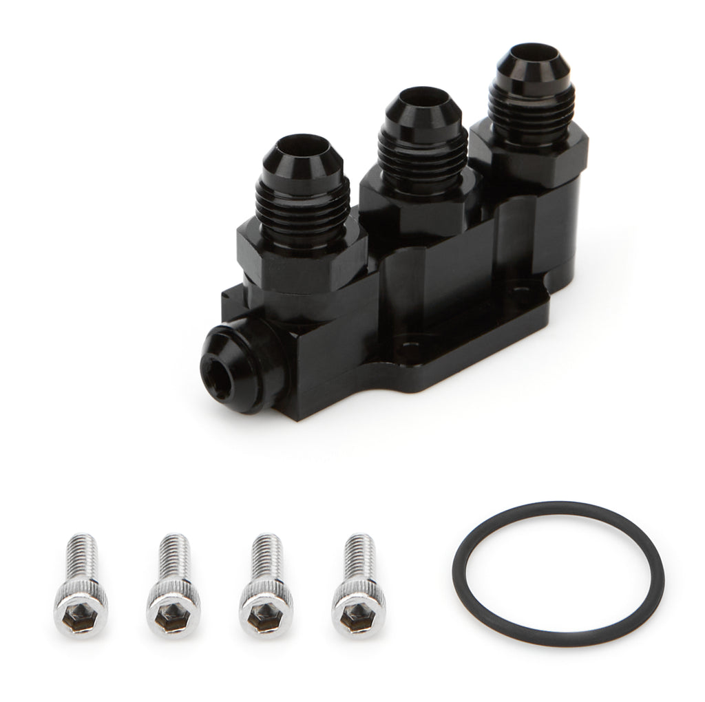 Waterman Racing Components Manifold Attaches To Pump 3 -6an Inlet