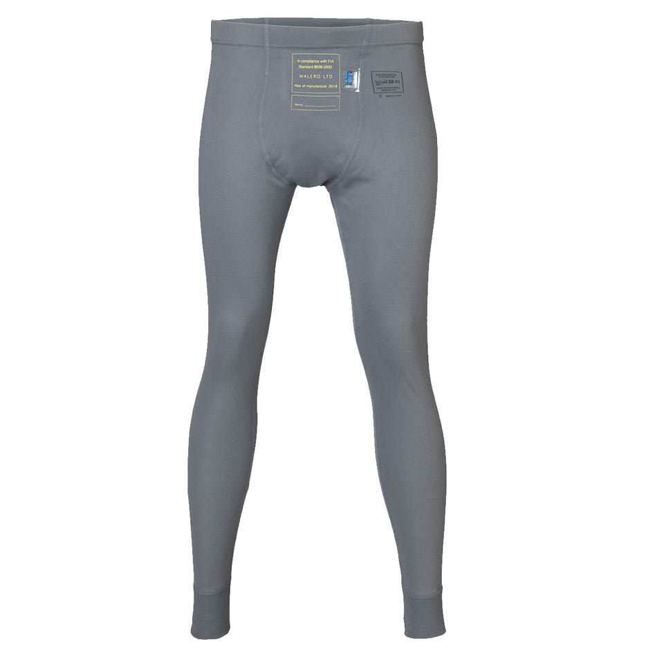 Walero Base Layer Pant XXX-Lrg SFI3.3 & FIA Cool Grey