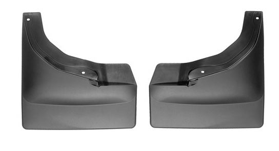 15-  GM Silverado Rear Black No Drill Mudflaps