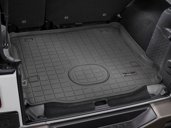 Weathertech 15-   Jeep Wrangler Rear Cargo Liner Black