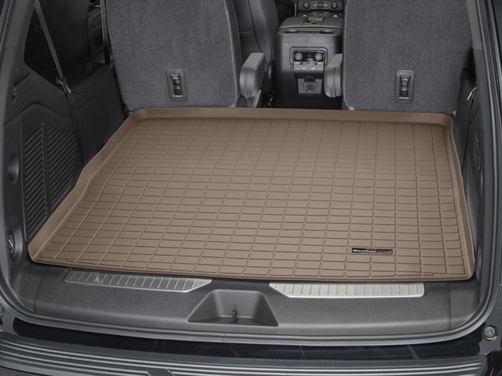 21-   Chevy Tahoe Rear Cargo Liner Tan