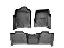 Load image into Gallery viewer, 07-14 Tahoe Front &amp; Rear Floor Liners Black