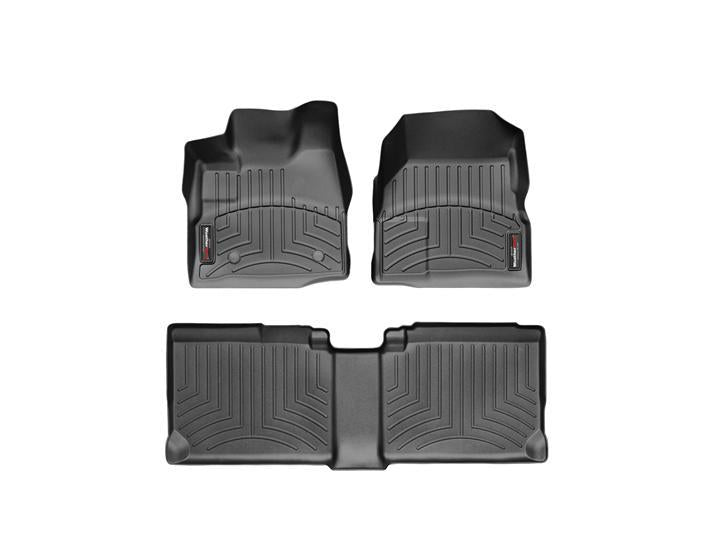 11-  Chevy Equinox Front & Rear Floorliners Black