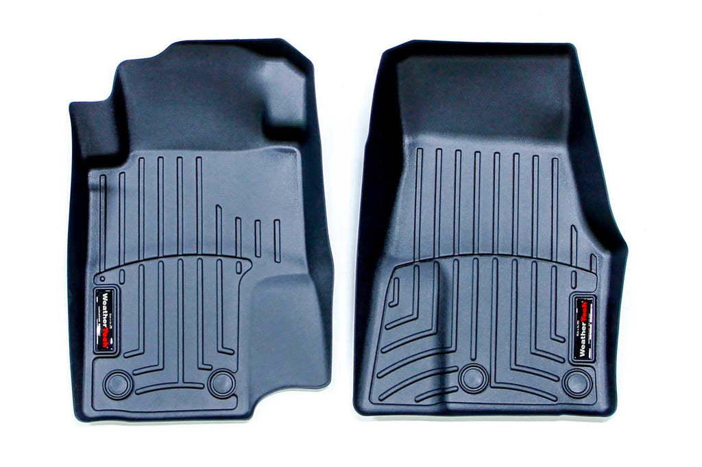 12- Mustang Front Floor Liners Black