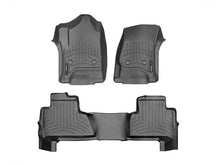 Load image into Gallery viewer, 15-16 Tahoe Front &amp; Rear Floor Liners Black