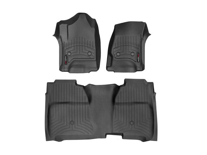 14-   GM P/U Front and Rear Floor Liners Black