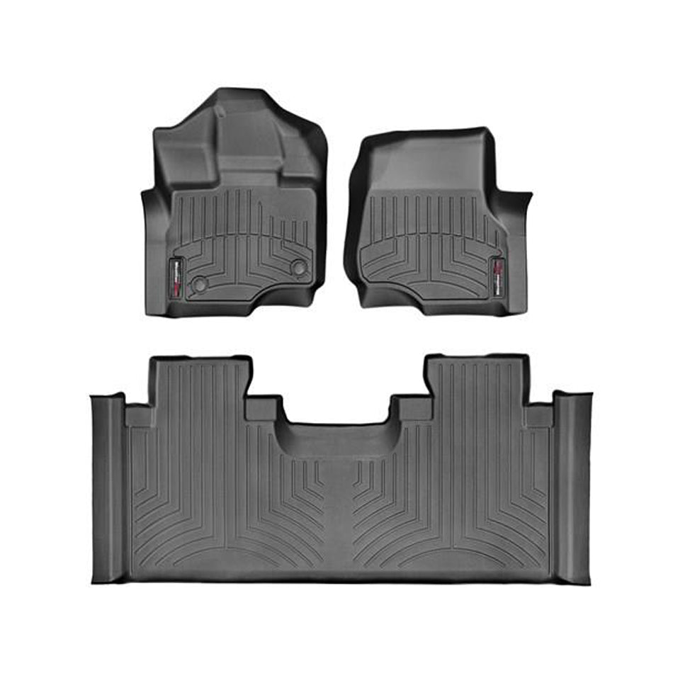 Black Front and Rear Flo orliners 15-  Ford F-150