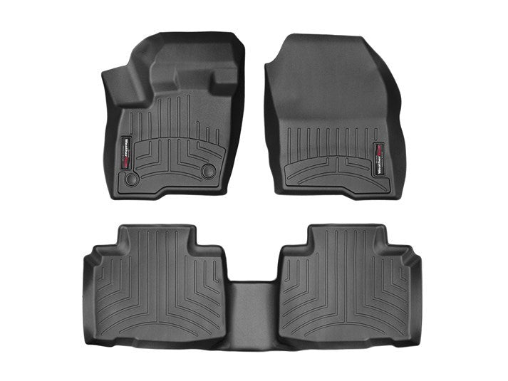 15-16 Ford Edge Front & Rear Floor Liners Black