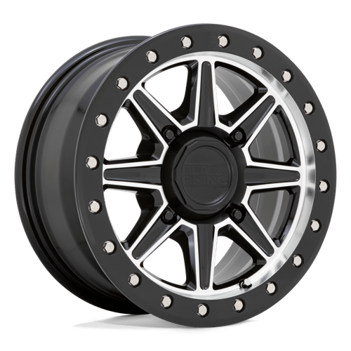 BUWEB 15X7 4X156 G-BLK-MACH 51MM