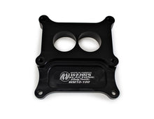 Cargar imagen en el visor de la galería, Wehrs Machine &amp; Racing Products Carb Adapter 2bbl to 4bbl Holey 1in Thick