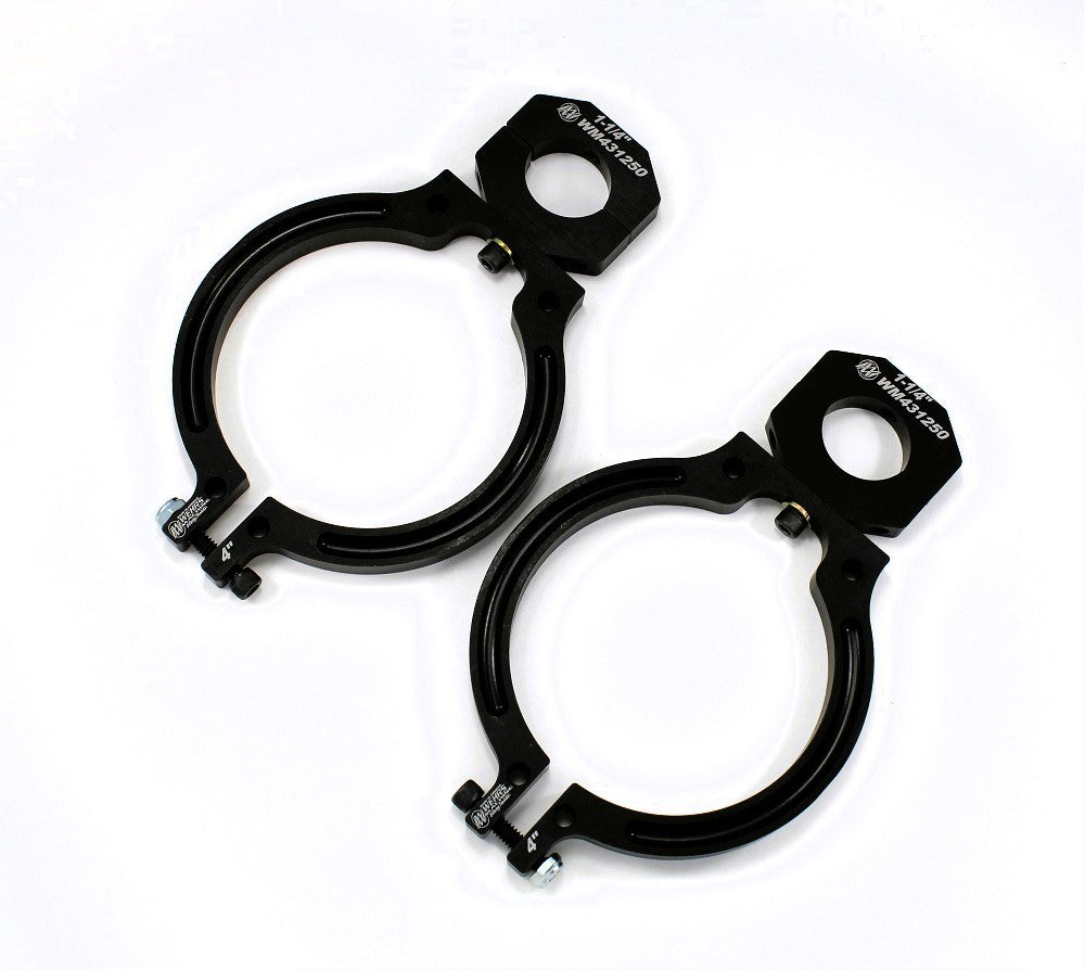 Wehrs Machine & Racing Products Bottle Mount 4in for 1-1/4in Tube