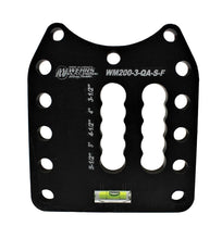 Cargar imagen en el visor de la galería, Wehrs Machine &amp; Racing Products Shock Plate Steel Single Shear Straight Slot