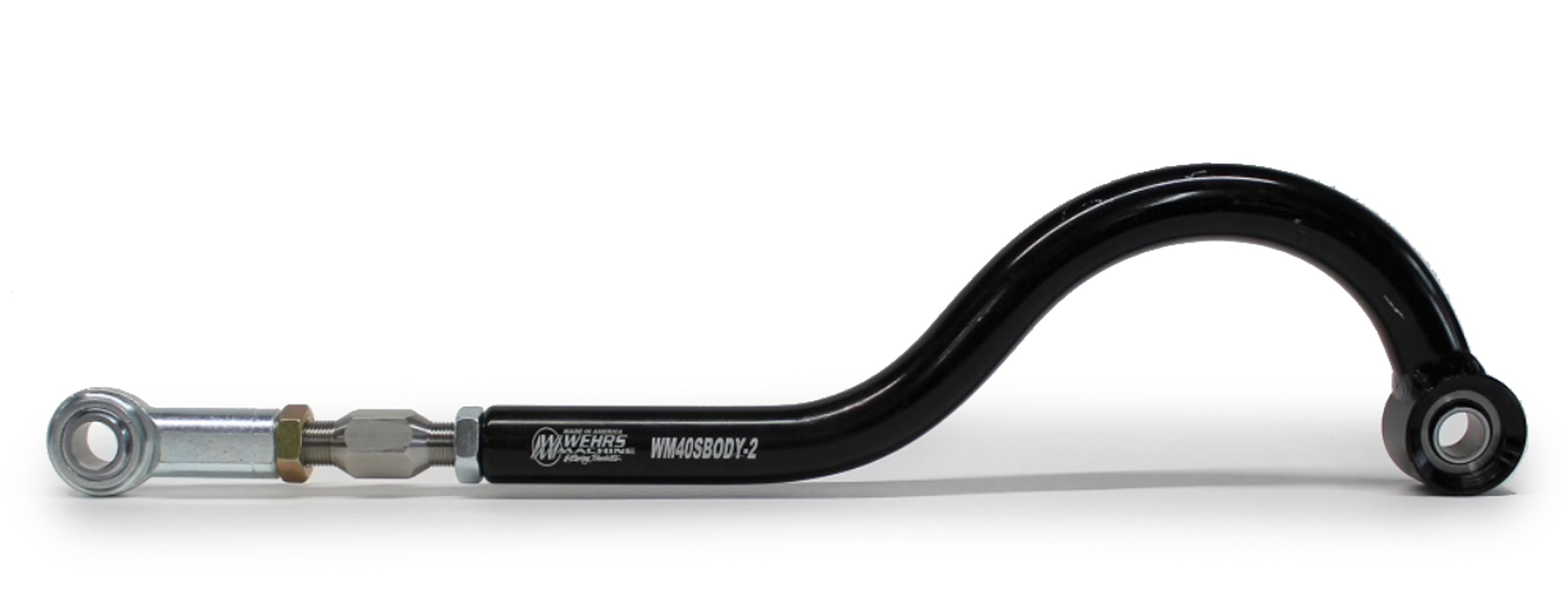 Wehrs Machine & Racing Products J-Bar Panhard Bar 21in to 23in Steel 4in Drop