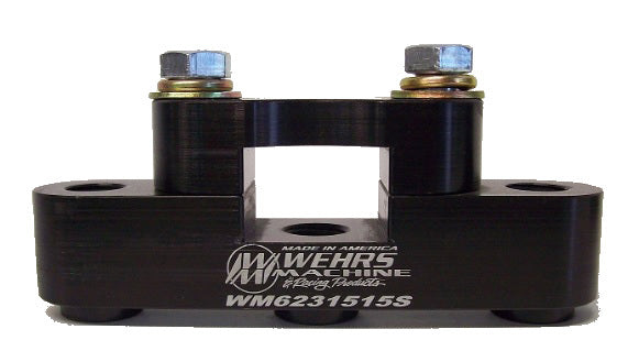 Wehrs Machine & Racing Products Panhard Mount 1.5 x 1.5 3 Hole Steel