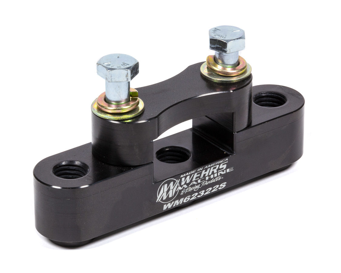 Wehrs Machine & Racing Products Panhard Mount 2in x 2in Steel 3 Hole