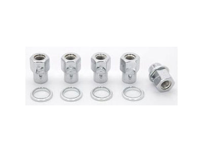 WELD Racing Lug Nuts 12mm x 1.5 RH Open End w/Washers (5pk)