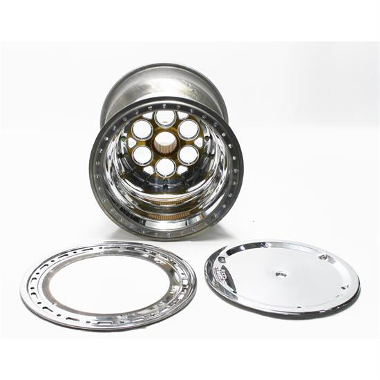 WELD Racing 15x18 42 Spline 4in BS Bead-Loc w/Cover