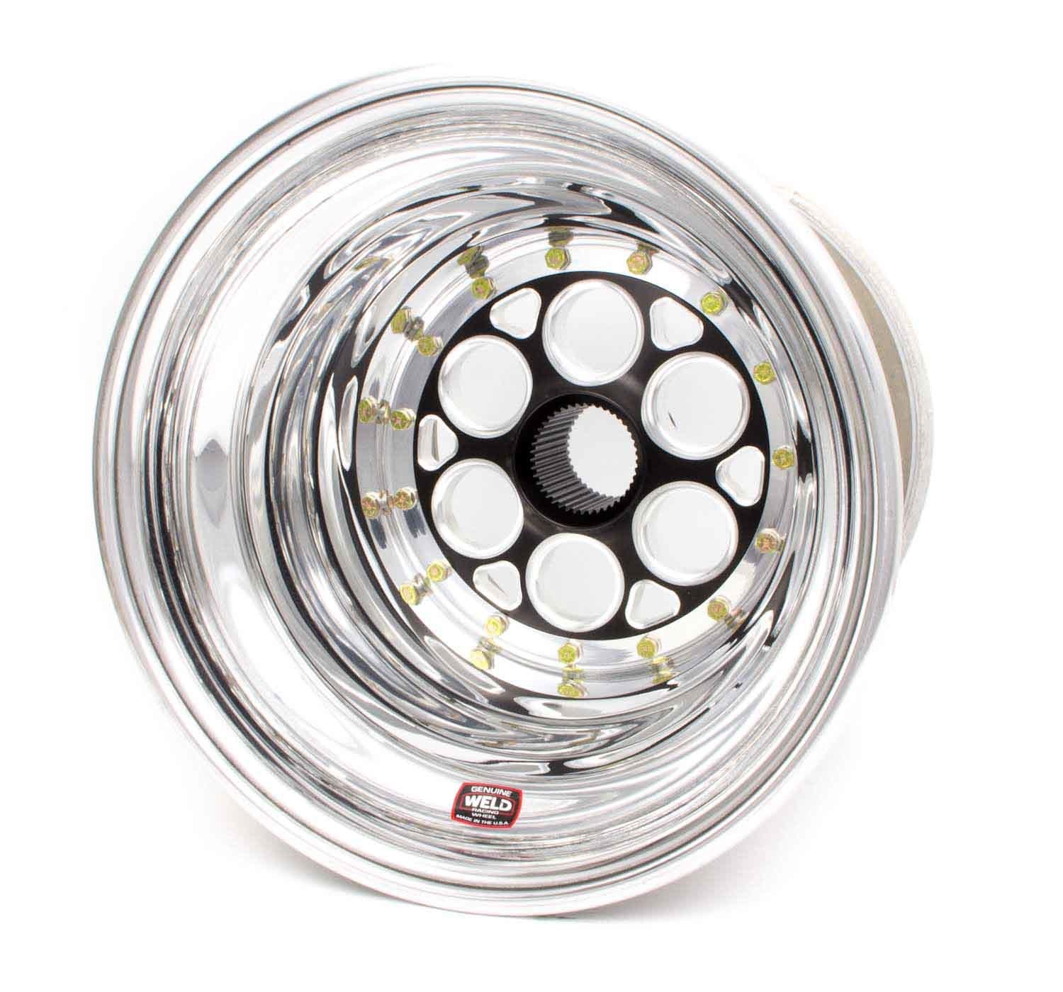 WELD Racing 15x15 6in BS Inner Bead Lock Black Center