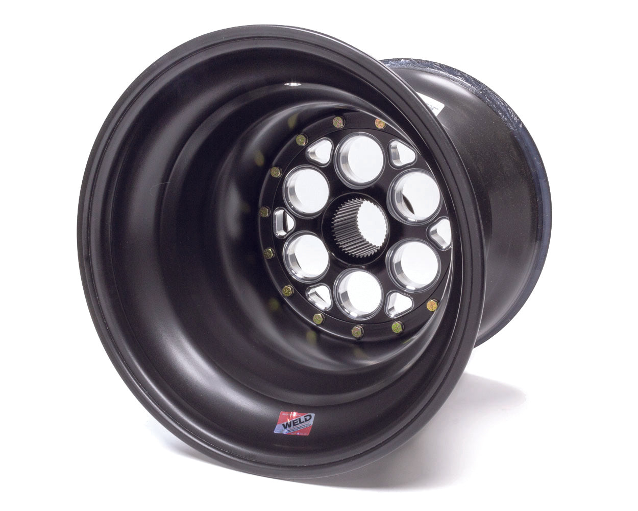 WELD Racing 15x15 6in BS Inner Bead Lock All Black