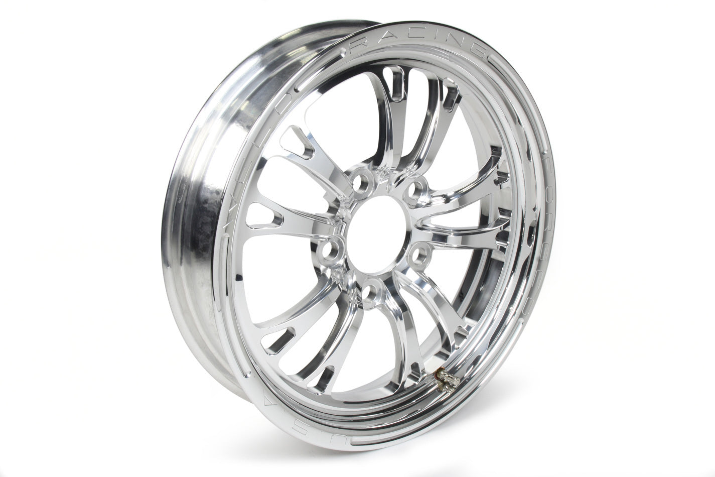 WELD Racing V-Series Frnt Drag Wheel Pol 15x3.5 5x4.75BC 1.75