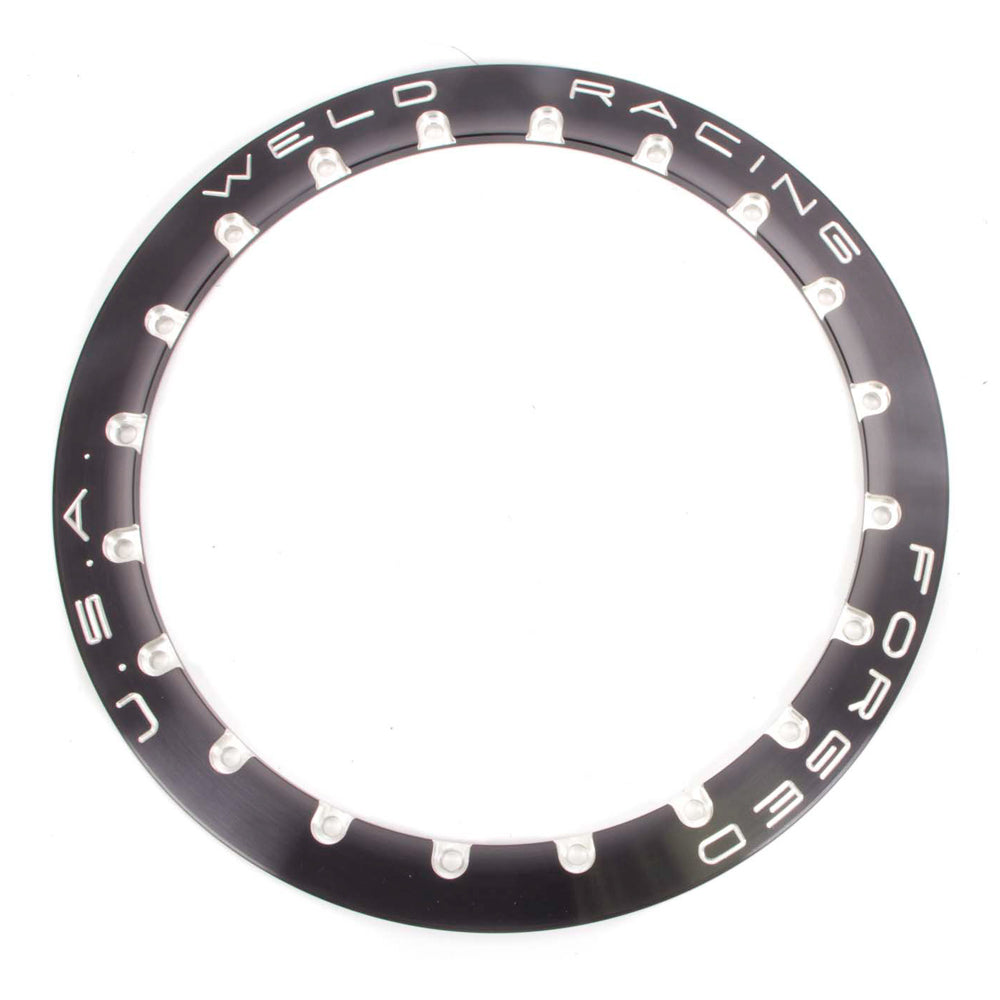 WELD Racing Beadloc Ring - Black 20-Hole For 15in Wheel