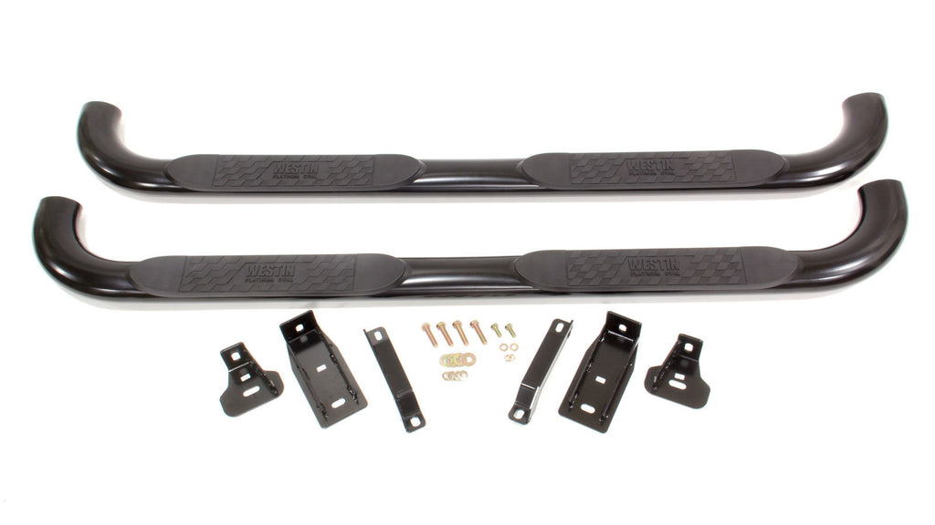 Westin 99-06 GM Full Size Ext Cab Oval Step Bar Black