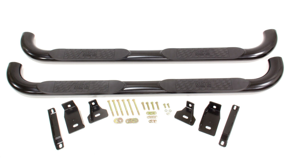 Westin 01-06 GM Full Size Crew Cab Oval Step Bar Black