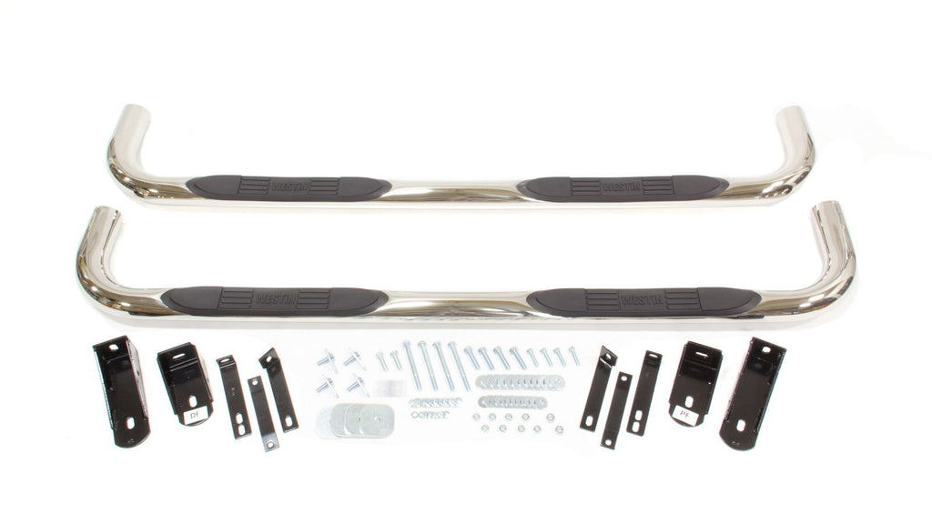 Westin 02-  Dodge Ram Quad Cab Polished Step Bars