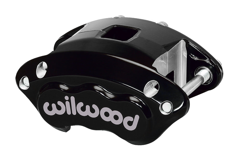 Wilwood Brakes Caliper GM D154 Black Dual Piston 1.62in Dia