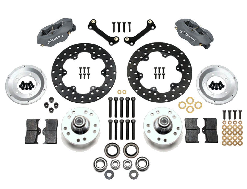 Wilwood Brakes MD Front Kit 82-90 Camaro Billet / Drilled