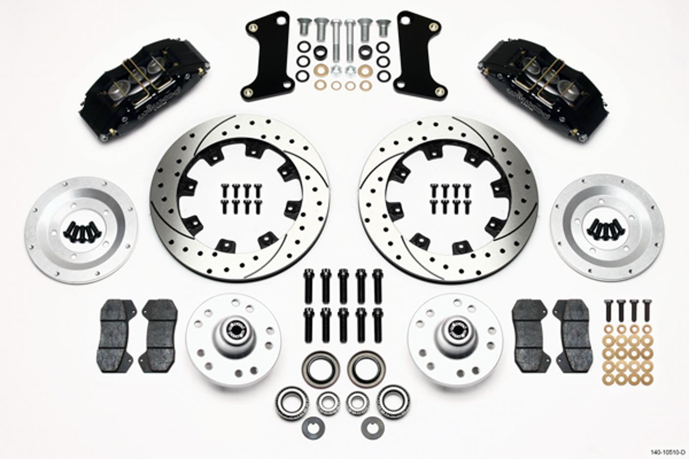 Wilwood Brakes Front Disc Brake Kit 67-69 Camaro 12.19 Rotor