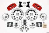 Wilwood Brakes Front Disc Brake Kit 74- 78 Mustang 12.19 Drilled