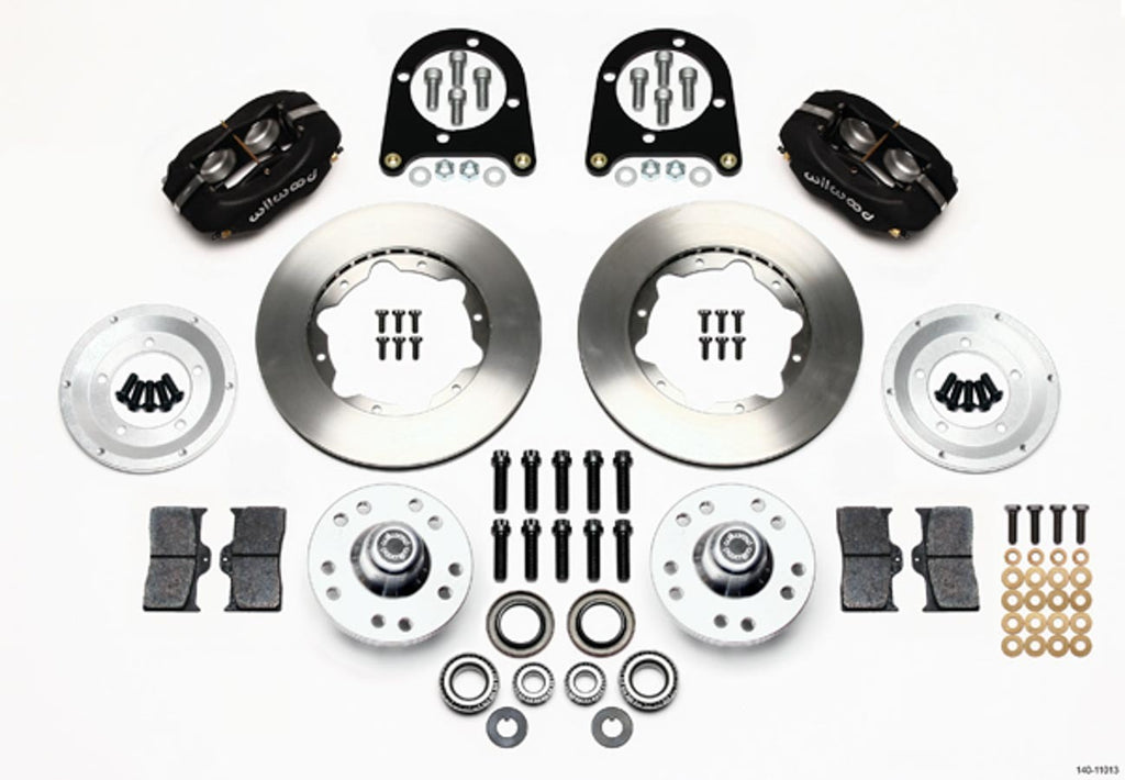 Wilwood Brakes HD Front Brake Kit 37-48 Ford-Billet