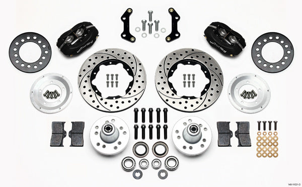 Wilwood Brakes Front Disc Kit Mopar B&E Body HD for Disc Special