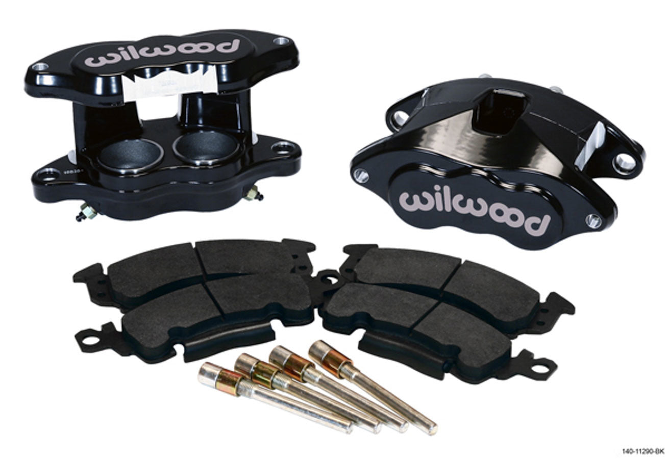 Wilwood Brakes Front Caliper Kit D52 / Big GM Blk Powdercoat