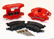 Cargar imagen en el visor de la galería, Wilwood Brakes Front Caliper Kit D52 / Big GM Red Powdercoat