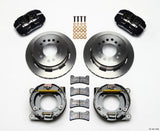 Wilwood Brakes 67-72 GM C10 P/U Rear Brake Kit Black Caliper