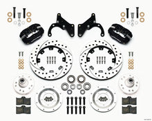 Cargar imagen en el visor de la galería, Wilwood Brakes Front Disc Brake Kit Blk 65-68 Impala Drum 12.19