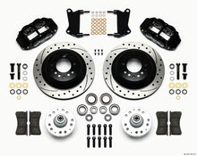 Cargar imagen en el visor de la galería, Front Disc Brake Kit Blk 67-72 Camaro Nova 12.88