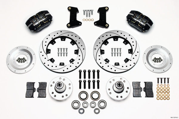 Wilwood Brakes Brake Kit Front Mustang II 12.19in Drilled