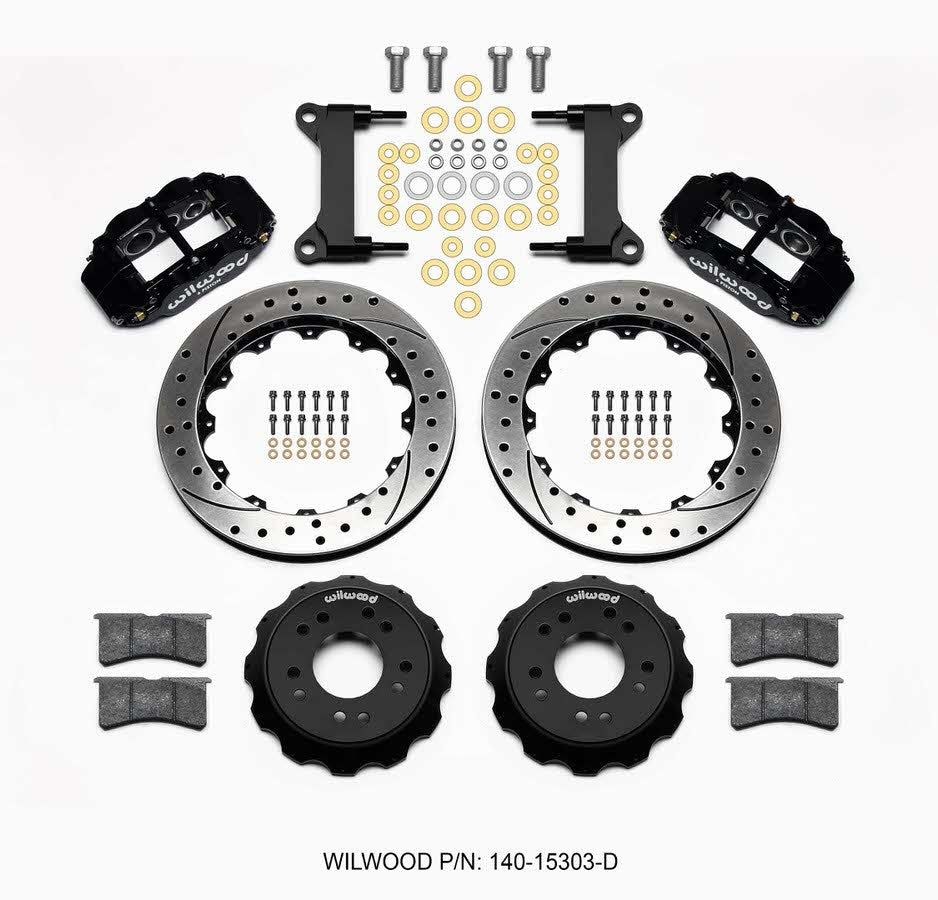 Wilwood Brakes Front Disc Brake Kit C10 Pro Spindle 13.06in