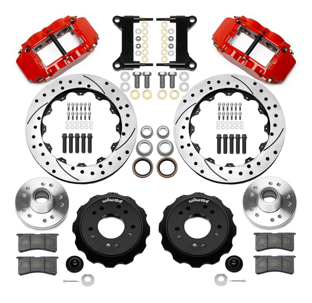 Wilwood Brakes Brake Kit Front GM C1500 88-98 5 Lug 13.06in Rtr